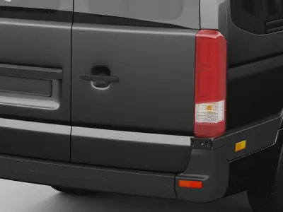 Hyundai H350 bus 2015 3D model