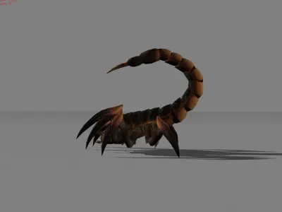 Scorpion Animal Low-poly 3D model