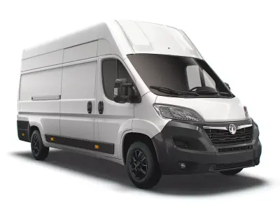 Vauxhall Movano Van L4H3 2022 3D model