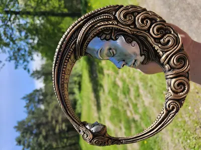 Moon 1 3D print model