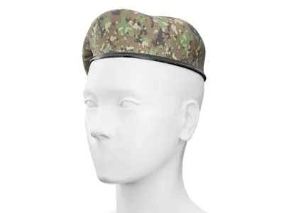 Military Beret 01 3D model