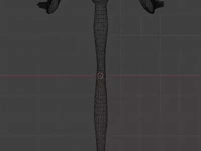 Battle Hammer V1 Pack Low-poly 3D model