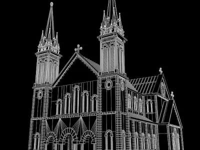 Church 3D model
