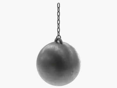 Wrecking Ball Textured 3D model