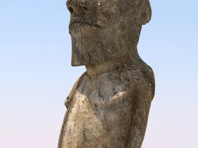 Moai Ultimate Low-poly 3D model