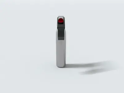 laos Game Tear Gas Low-poly 3D model