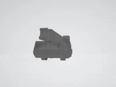 Mobile crane for 3D printing Free 3D print model