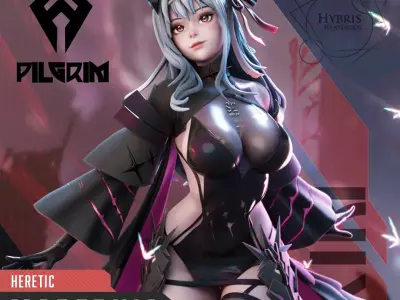 Modernia from Nikke Goddess Of Victory Commercial Package 3D print model