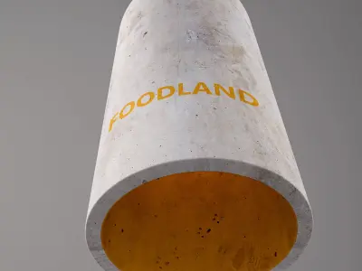 Concrete luster Free 3D model