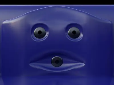 Simple Hot Tub Set Low-poly 3D model