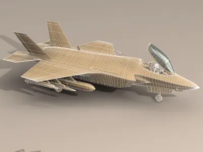 F35A - Royal Netherlands air force 3D model