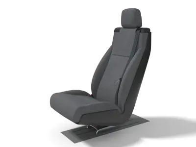 Vehicle Seat 3D model 3D model