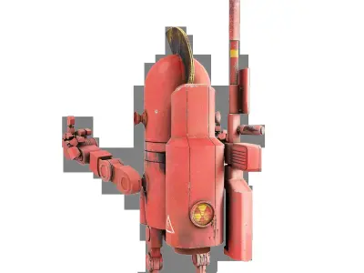 World War Robot 3D model