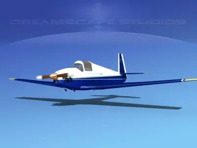 Mooney M-18 Mite V07 3D model