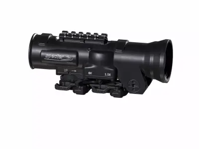 ELCAN SpecterDR 15x 6x Low-poly 3D model