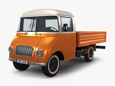 Generic Retro Light Duty Truck M 2 3D model