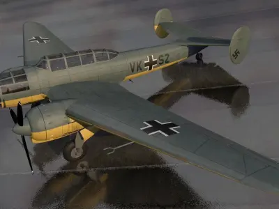 Bloch MB-174 3D model