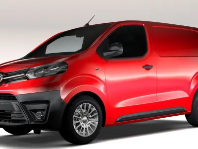 Toyota ProAce Van L1 2017 3D model