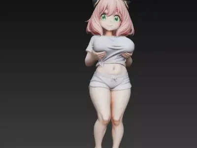 Anya spy family print 3d 3D print model