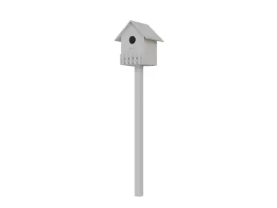 Bird House Free 3D model
