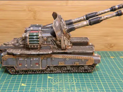 Exalted Scions - Ardennais SPG 3D print model