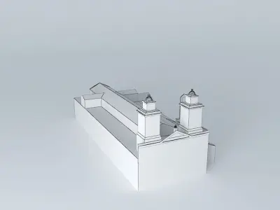 Catedral de Santa Fe 3D model
