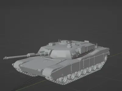 M1a2 Abrams 3D model