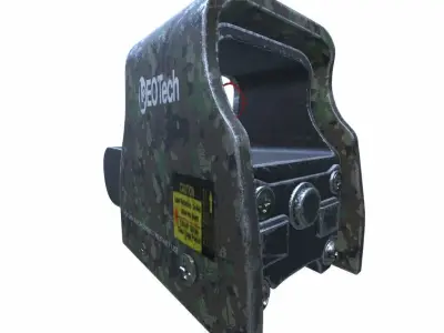 EoTech Holographic Weapon Sight Free 3D model
