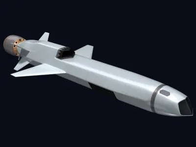 Naval Strike Missile 3D model