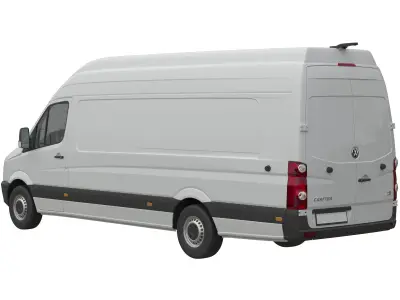 VW Crafter 2011 Panel Van L4H3 3D model