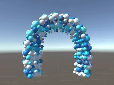 balloon gate 3D model