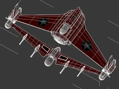 heavenly rover Low-poly 3D model