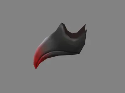 Beak Mask - plague doctor mask Low-poly 3D model