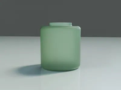 Vase Set Free low-poly 3D model