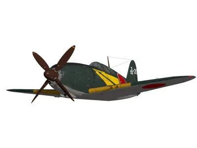 Mitsubishi J2M3 RAIDEN 3D model