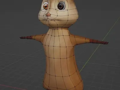 Chipmunk 3D model