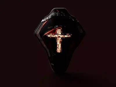 Fantasy Shield 3D model