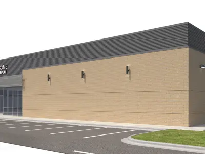 Retail-121 Retail Store A 3D model