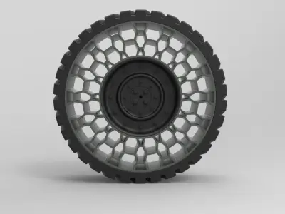 Twheel for Hammer H1 3D model