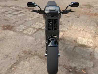 Bike1 gta san andreas motorcycle Free 3D model
