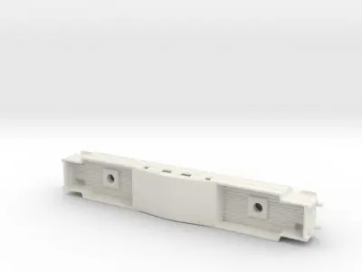 Eisenbahn ho Flakschutzwagen anti aircraft coach German ww2 3D print model