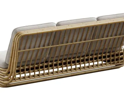 Bohemian 72 Sofa 3D model