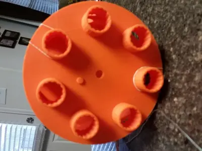 PRINTABLE A-10 GAU-8 LAMP SHADE 3D print model