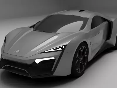 Lykan Hypersport Free 3D model