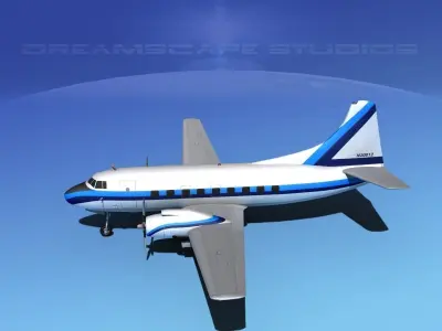 Martin 202 Executive 1 3D model