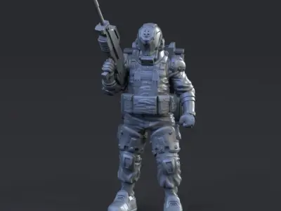 INT - UNT 01 Free 3D print model