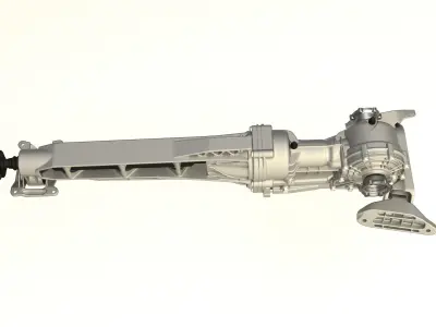 AUDI R8 Quattro front differential 3D model