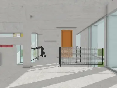 Saint-Pierre Firminy - Le Corbusier 3D model