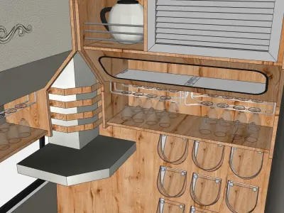 camper caravan ducato 3D model