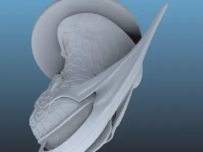 Cyber-Scout Bust PM-85 3D print model